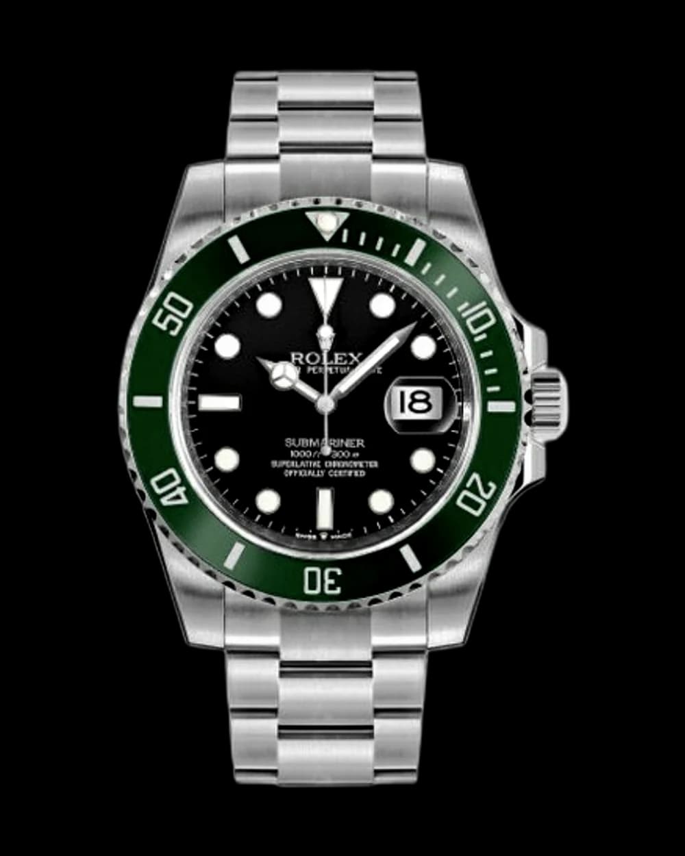 Rolex Submariner Date ‘Starbucks’ 126610LV watch, new, with box & papers