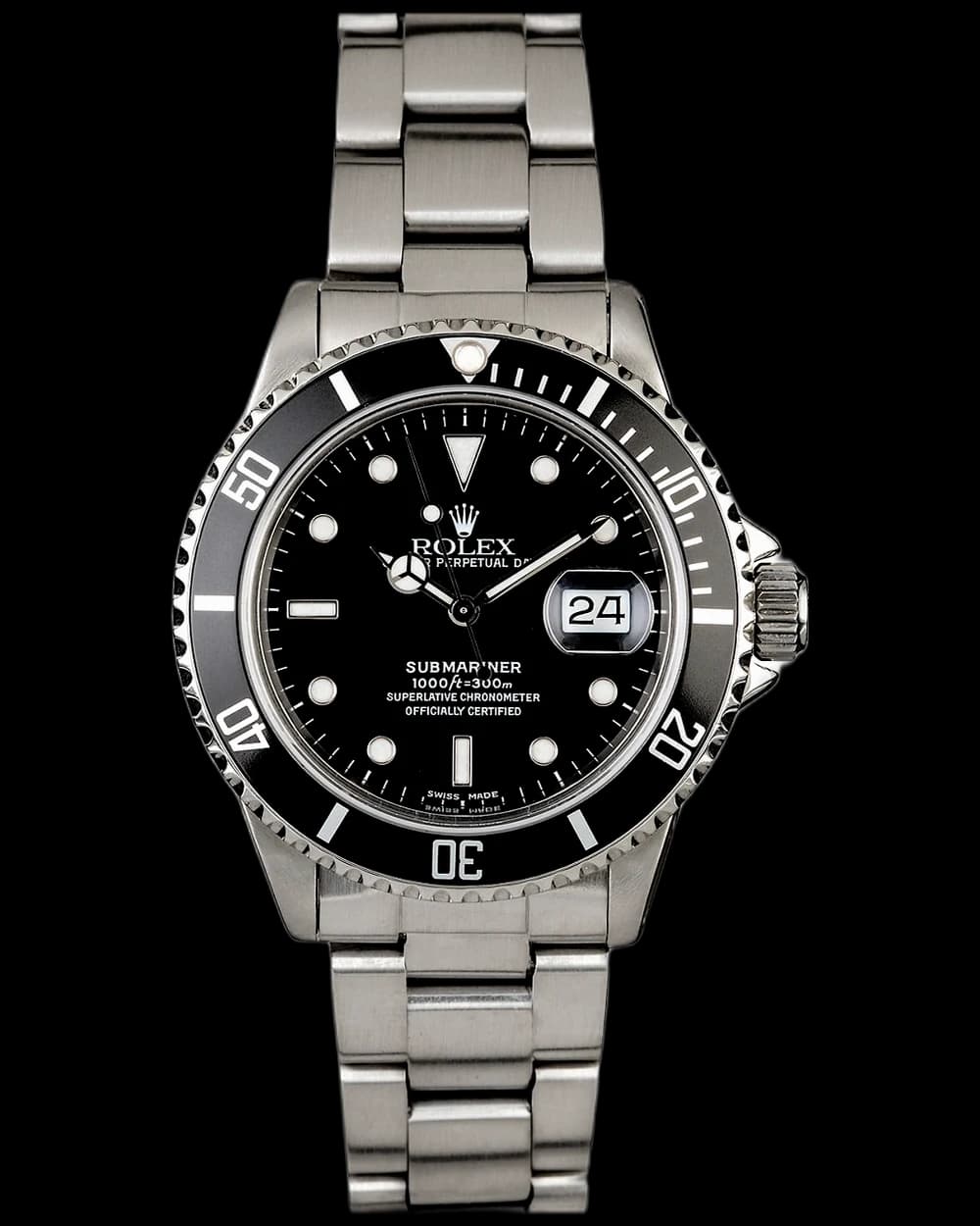 Rolex Submariner 16800 watch, pre-owned, watch only